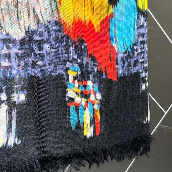 CHANEL SCARF MULTICOLOR - Picture 4 of 10